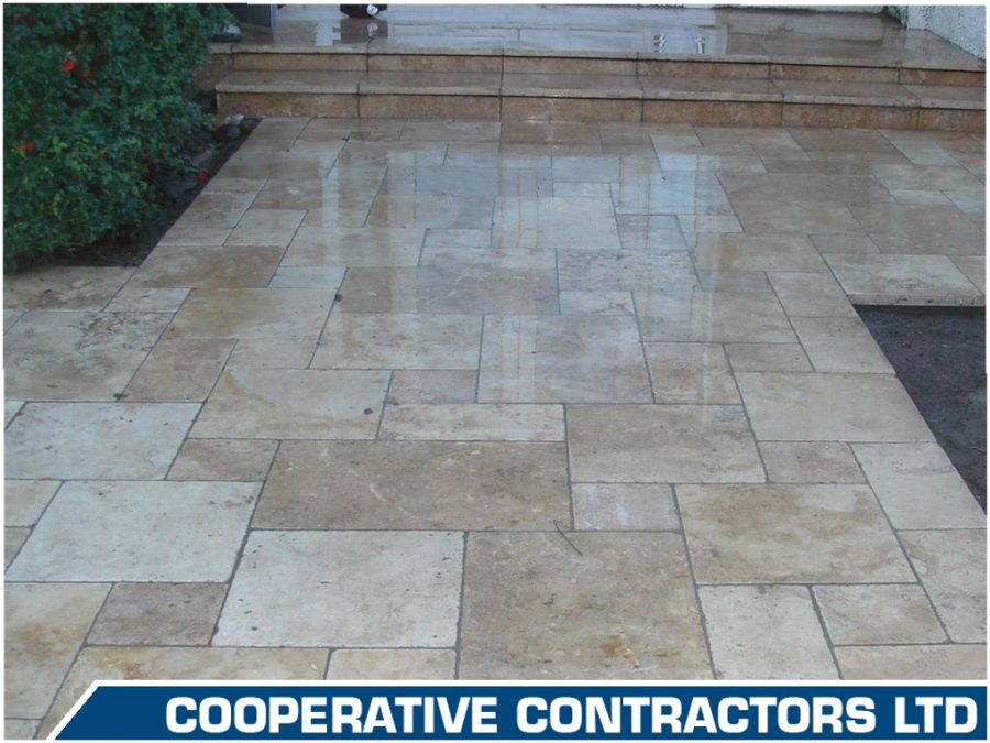 Patio and Driveways by Co-Operative Contractors LTD